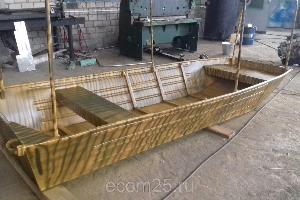 Алюминиевая лодка плоскодонка. Изготовление Город Владивосток